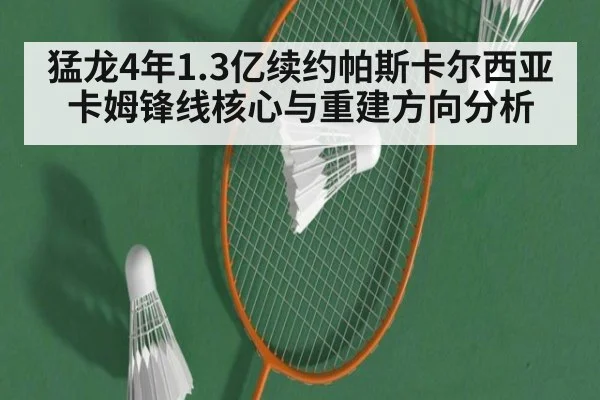 猛龙4年1.3亿续约帕斯卡尔西亚卡姆锋线核心与重建方向分析